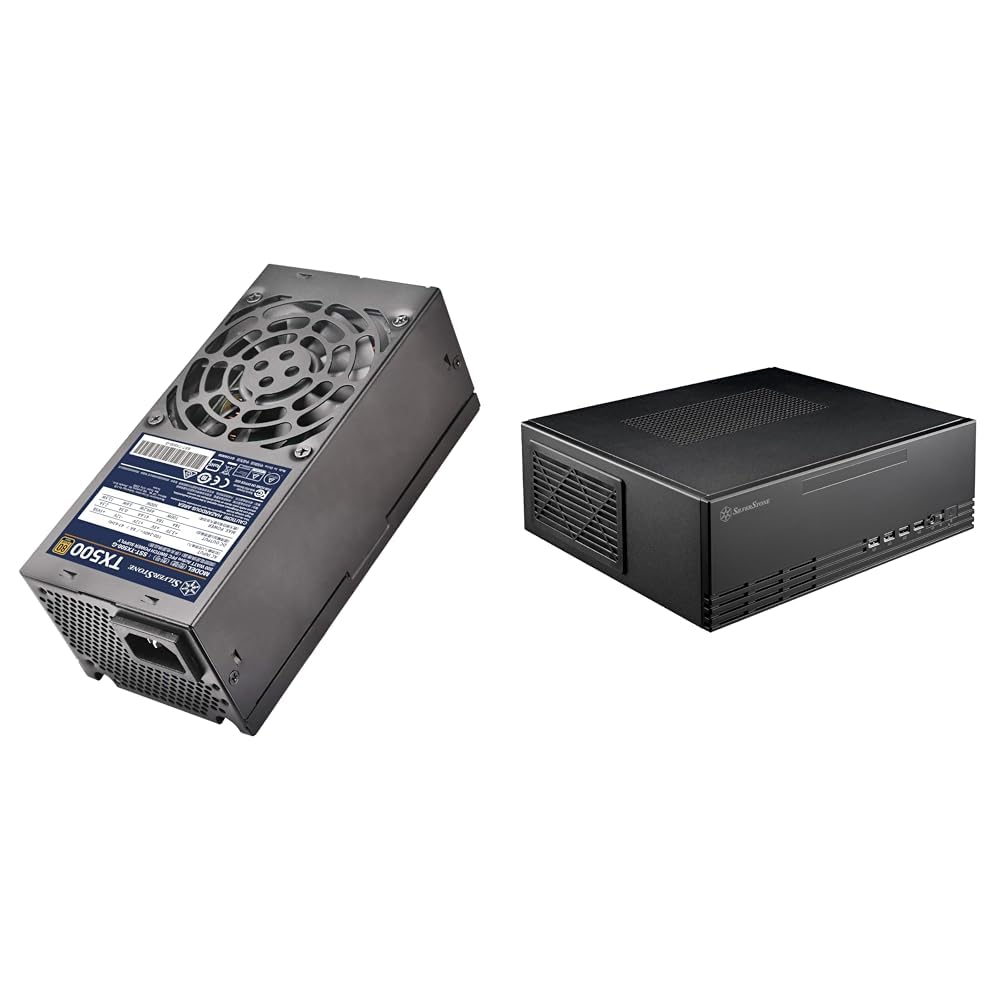 SilverStone MicroATXケース 500Wセット 【公式通販】